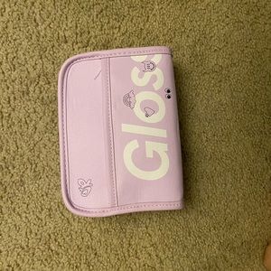 OR and Glossier mini makeup bag